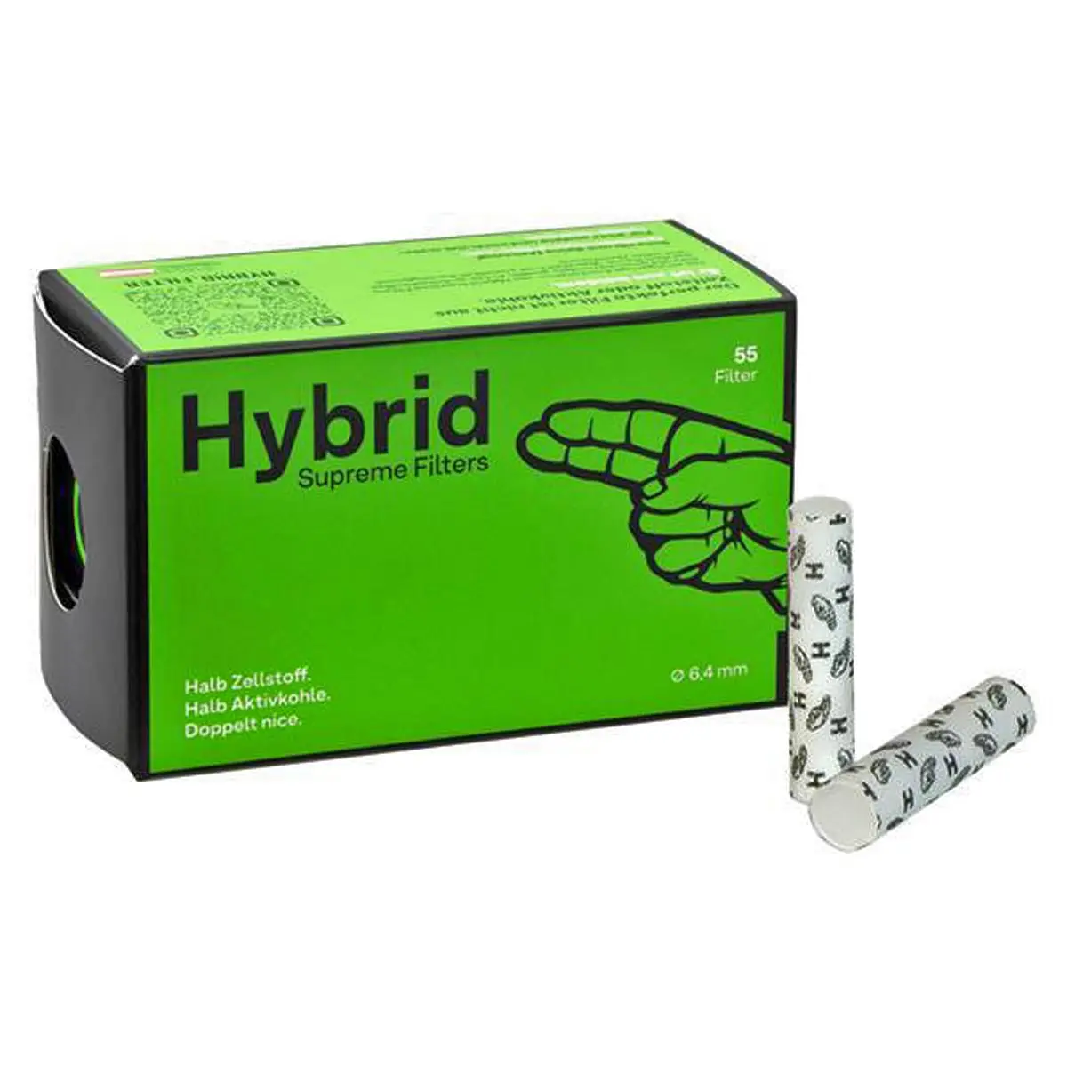Hybrid Supreme Filters 6,4mm - 55 Stück