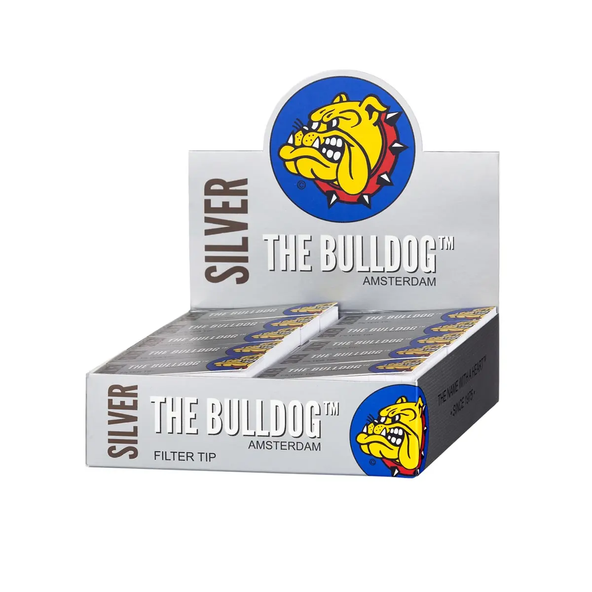 The Bulldog Silver Filtertips Wide - 50x