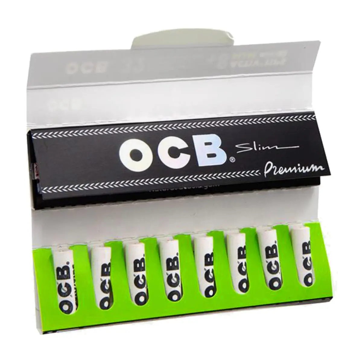 OCB Premium Kingsize Slim + 8 Aktivkohlefilter 7mm
