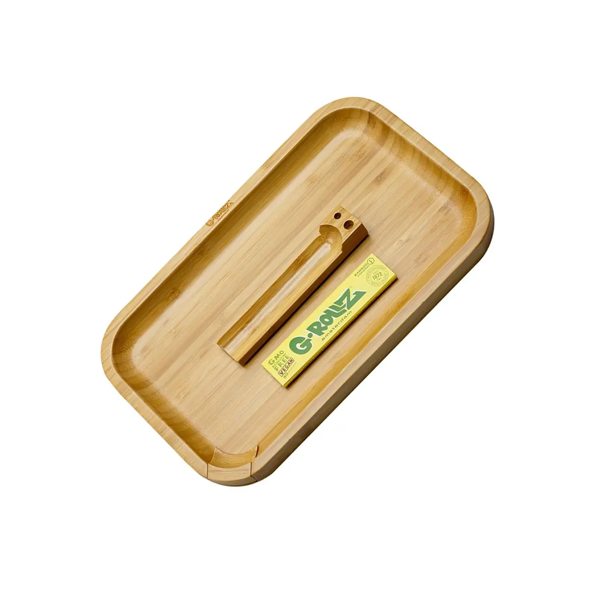 G-Rollz Bambus Dreh Tablett - groß