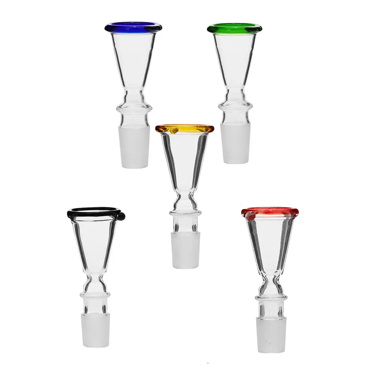 Glaskopf Trichter mit Rand 18,8