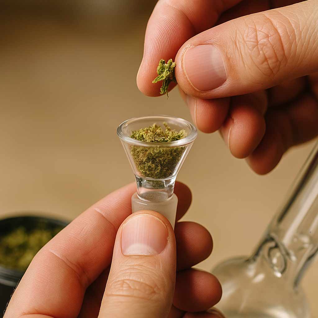 so wird ein bongkopf korrekt vorbereitet.