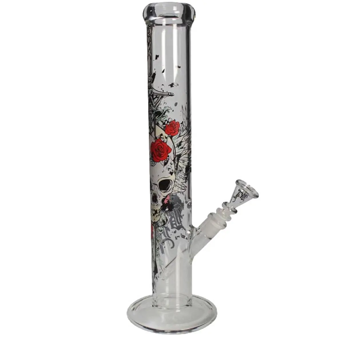 Black Leaf Glasbong "Skull" 45cm