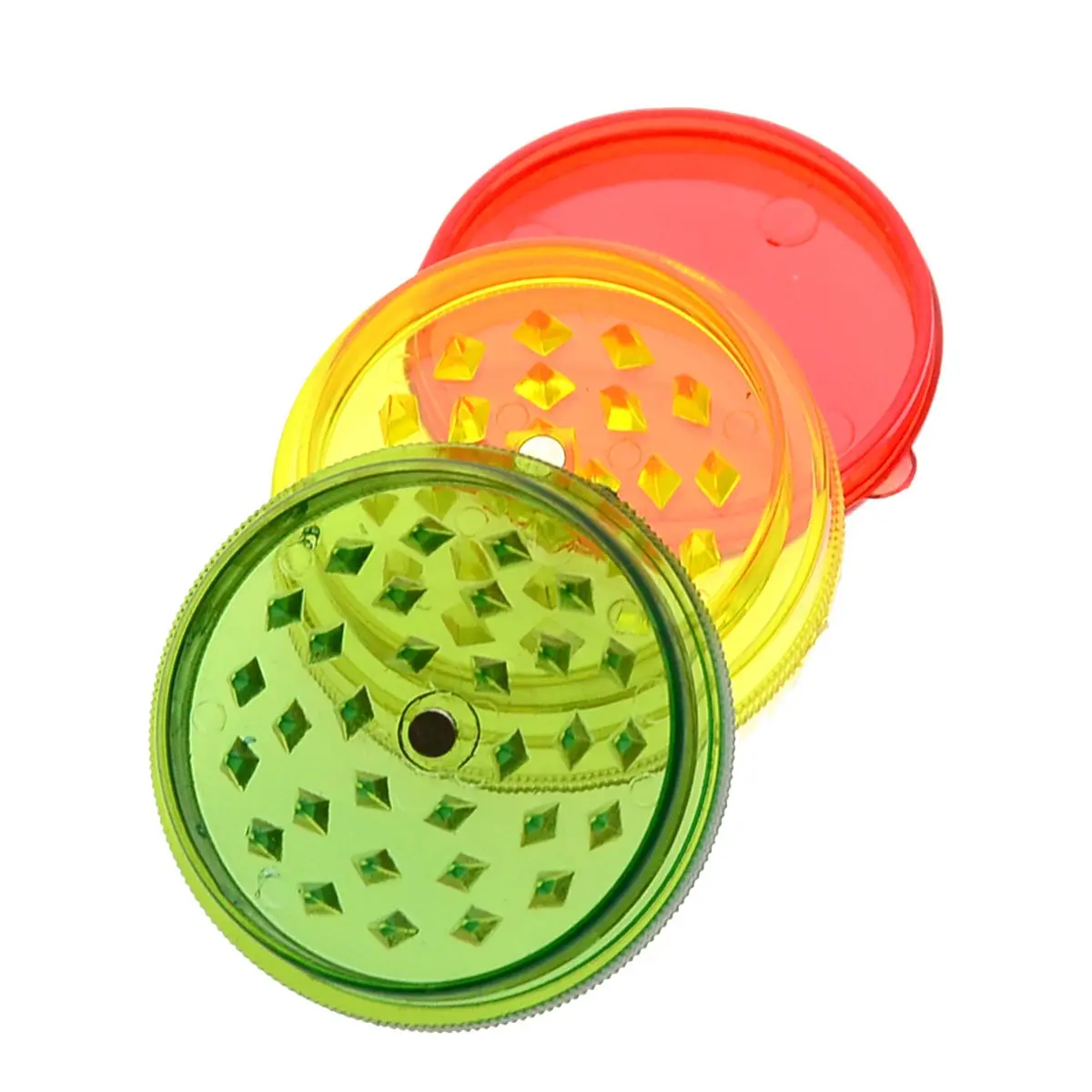Grinder Rasta aus Plastik