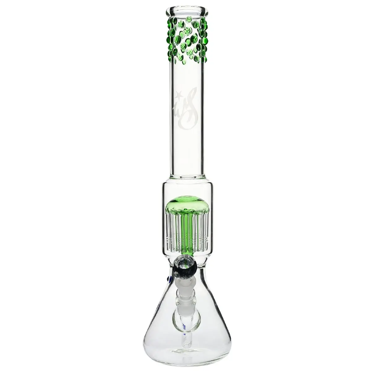 Weedstar Messias Illusion Grün 12-Arm Perc