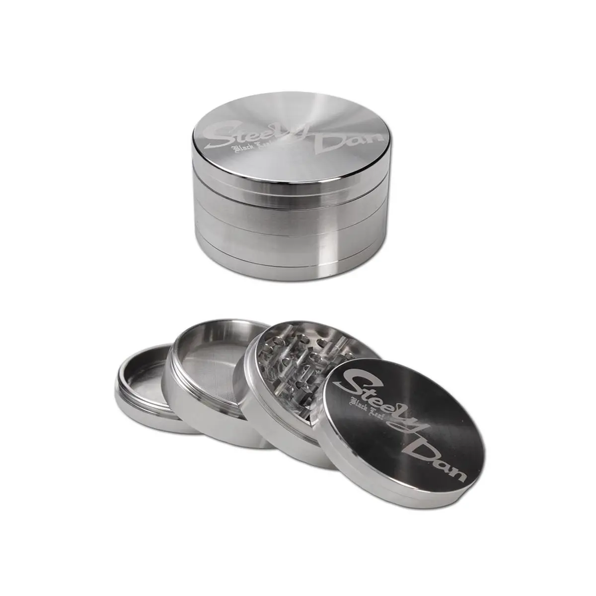 Stahl Grinder Steely Dan 4-teilig 59mm mit Bag