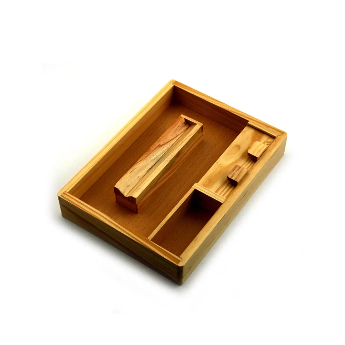 Rolling Tray Holzbox mittel