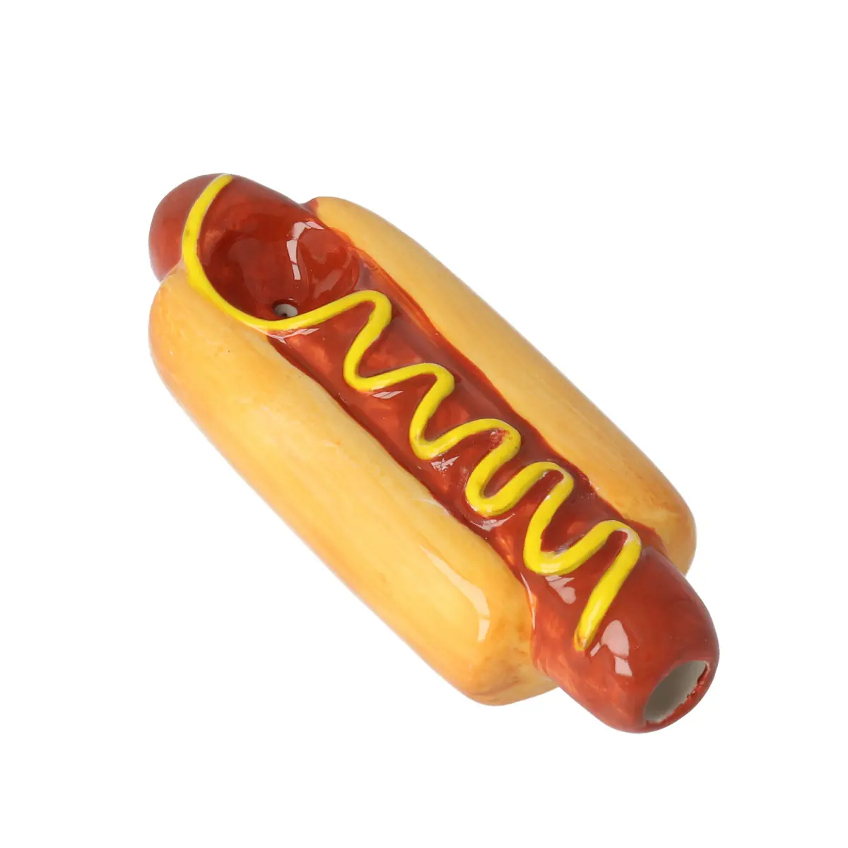 Champ High Keramik Pfeife 'Hot Dog'