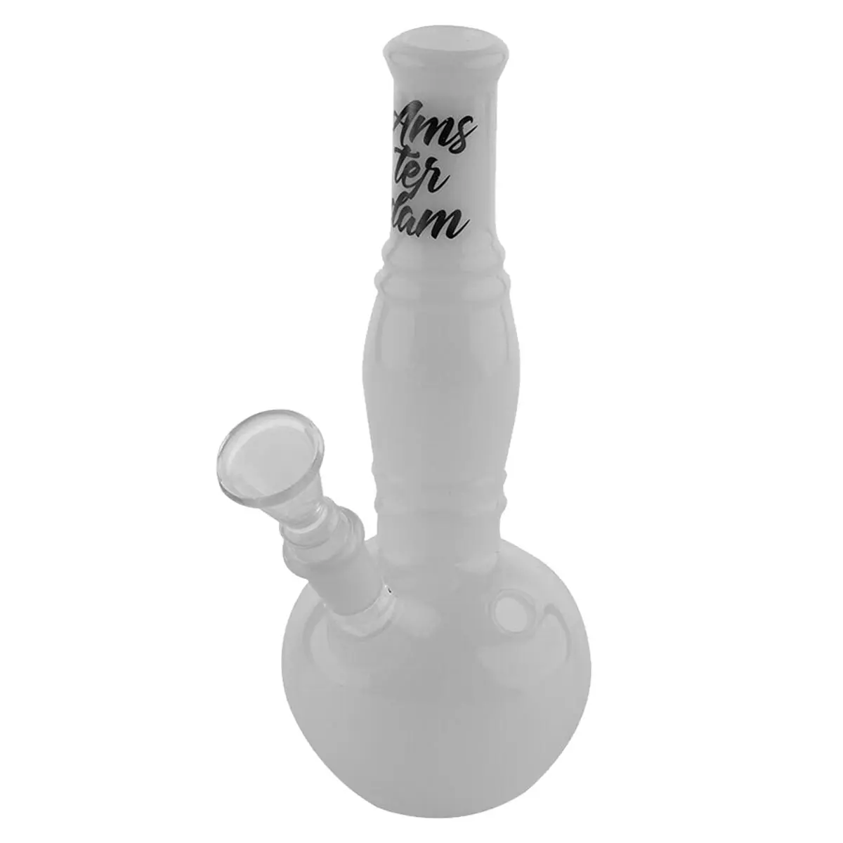 Amsterdam Mini Bong mit Rillen matt 20cm 14,5
