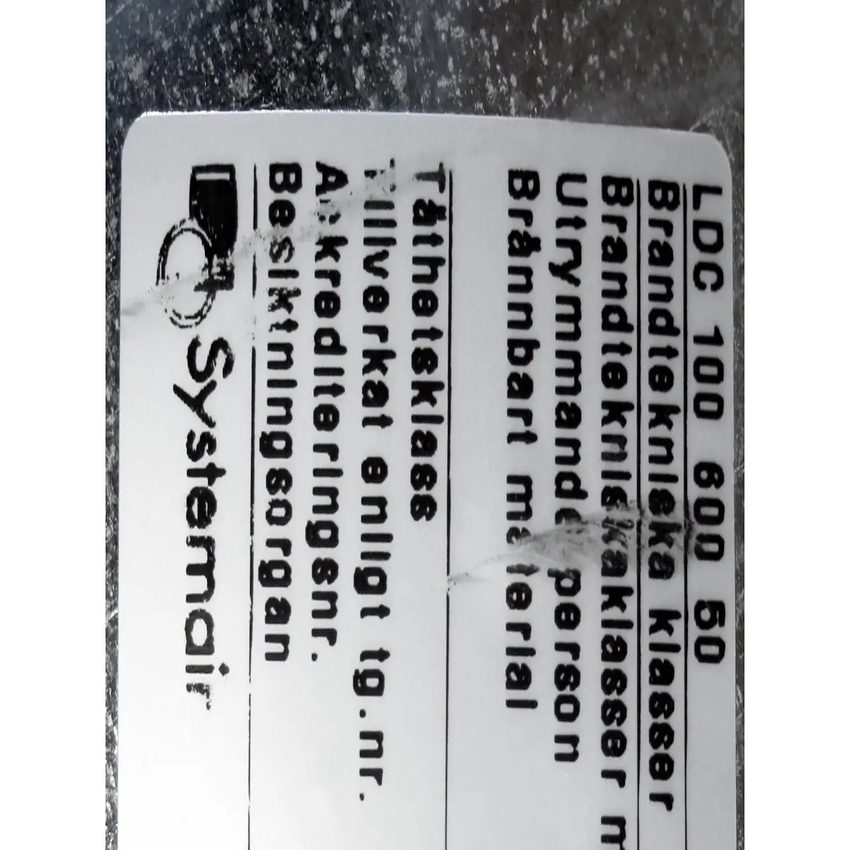 Systemair Rohrschalld&auml;mpfer LDC 160-600 - &Oslash; 160mm - 60cm