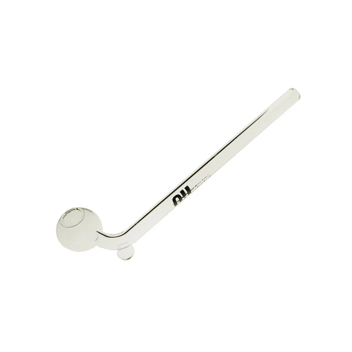 Black Leaf Ölpfeife gebogen