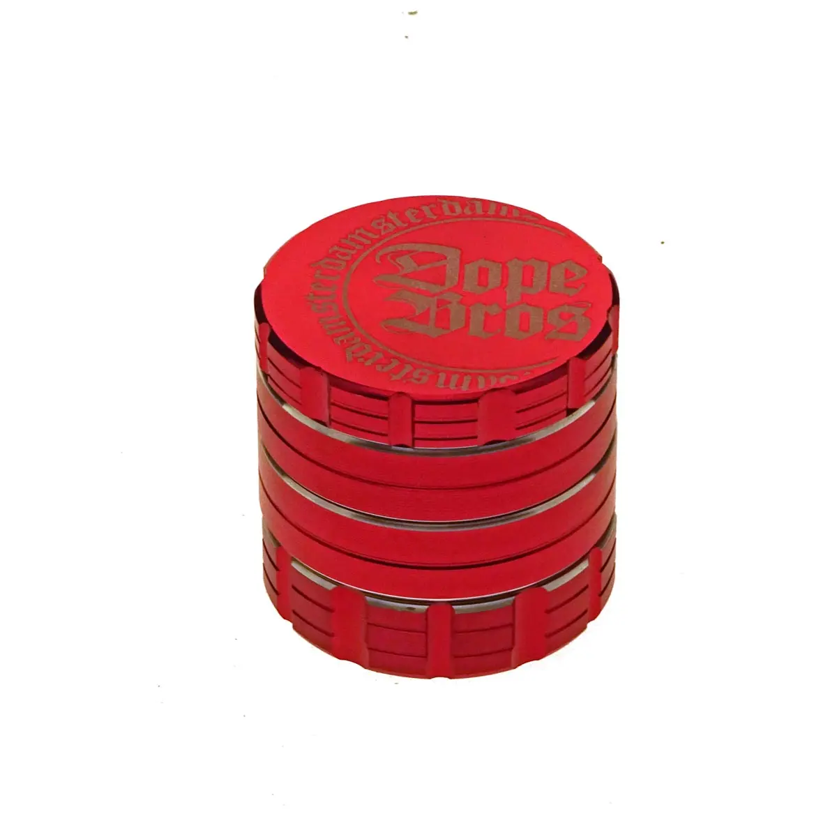 Dope Bros High Quality Grinder - rot