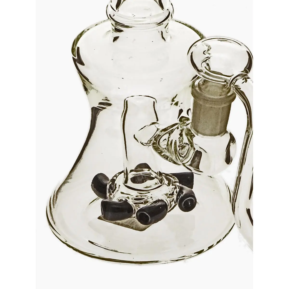 Black Leaf Perc Ölbong mit Banger