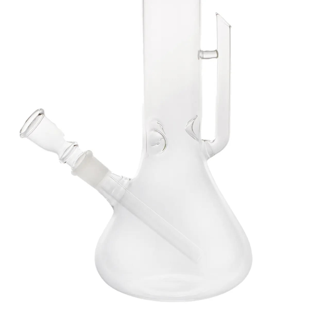 Cactus Glasbong Kolben gerade 44cm