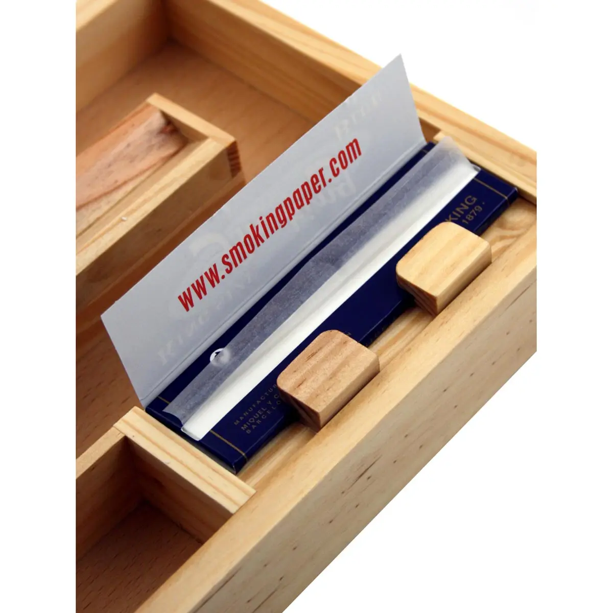 Rolling Tray Holzbox mittel