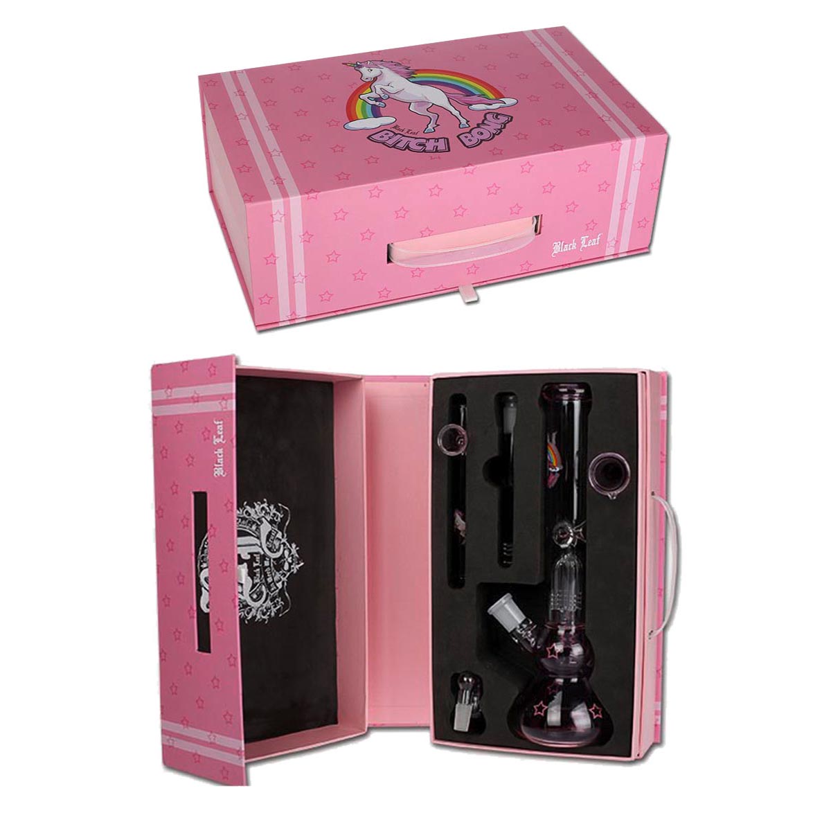 Black Leaf 'Bitch Bong' Kofferbong mit Vorkühler