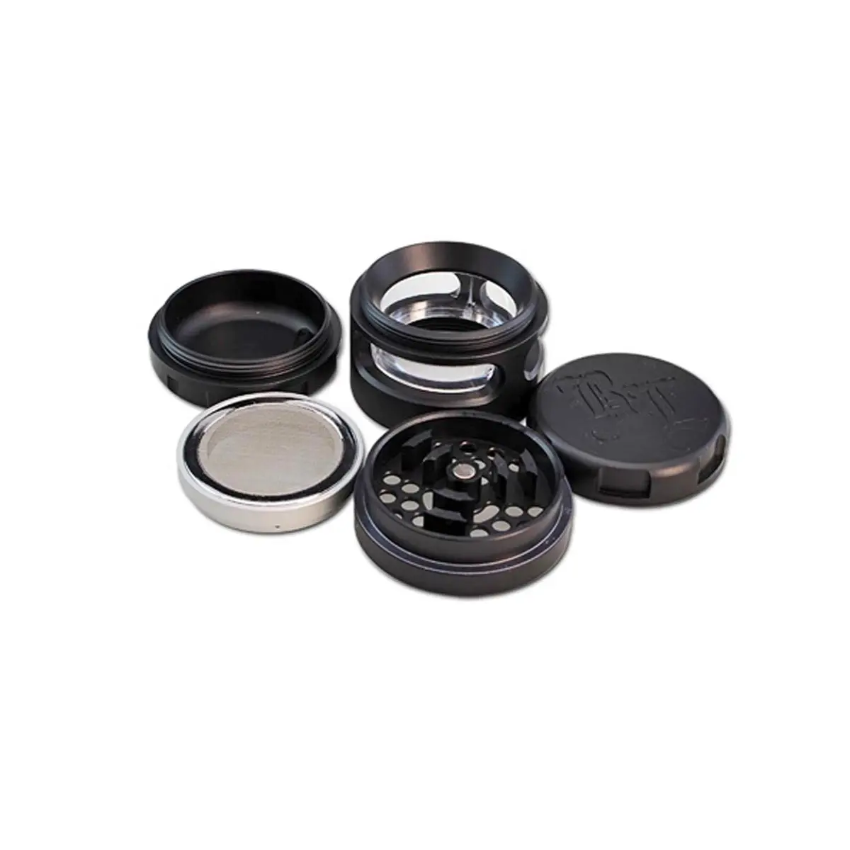 Black Leaf Windoz Aluminiumgrinder