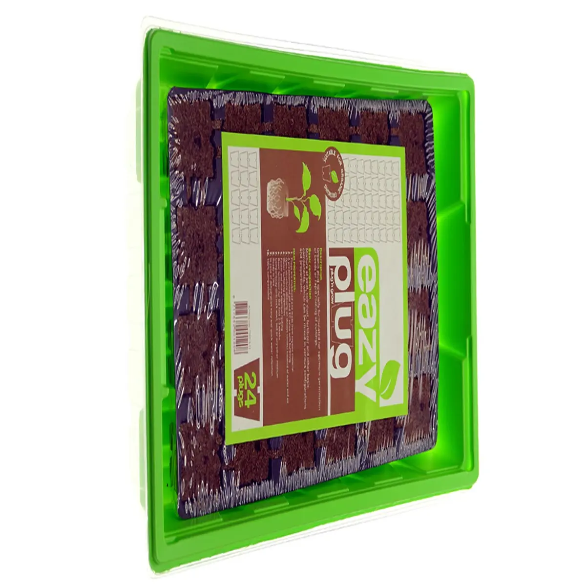 Eazy Plug Stecklingstray (24 Stk) mit Gewächshaus