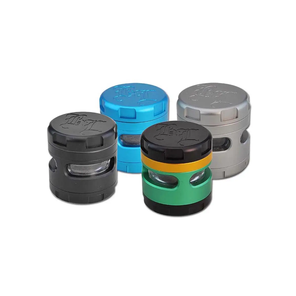 Black Leaf Windoz Aluminiumgrinder