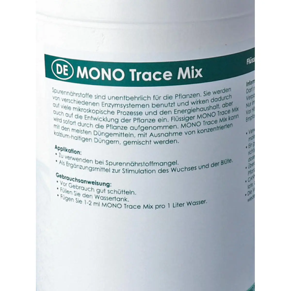 Canna Mono - Spurenelemente Trace Mix, 1 Liter