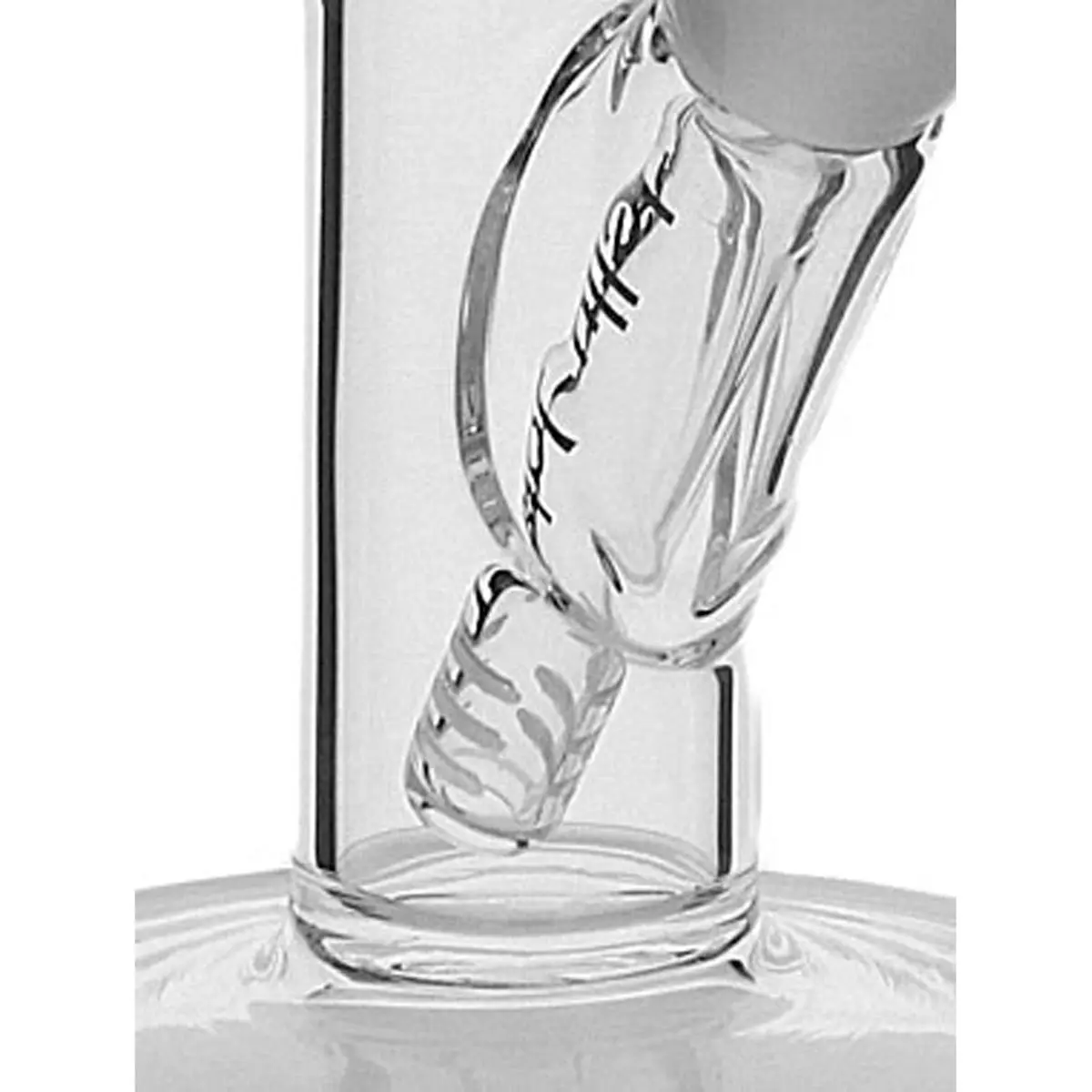 Jelly Joker Glasbong 'Straight Greenline' - 35cm