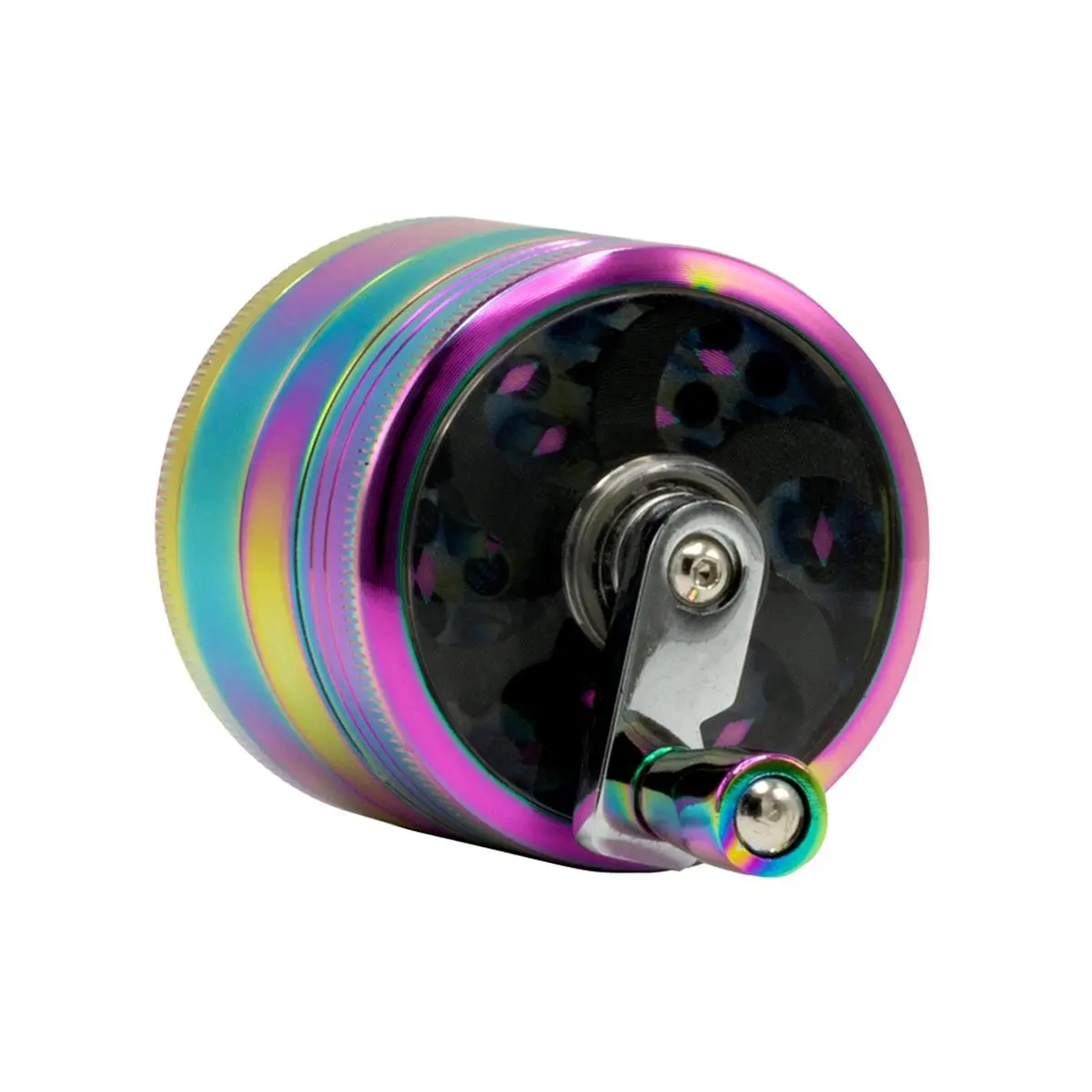 Grace Glass Amsterdam Kurbelgrinder - regenbogen 53mm