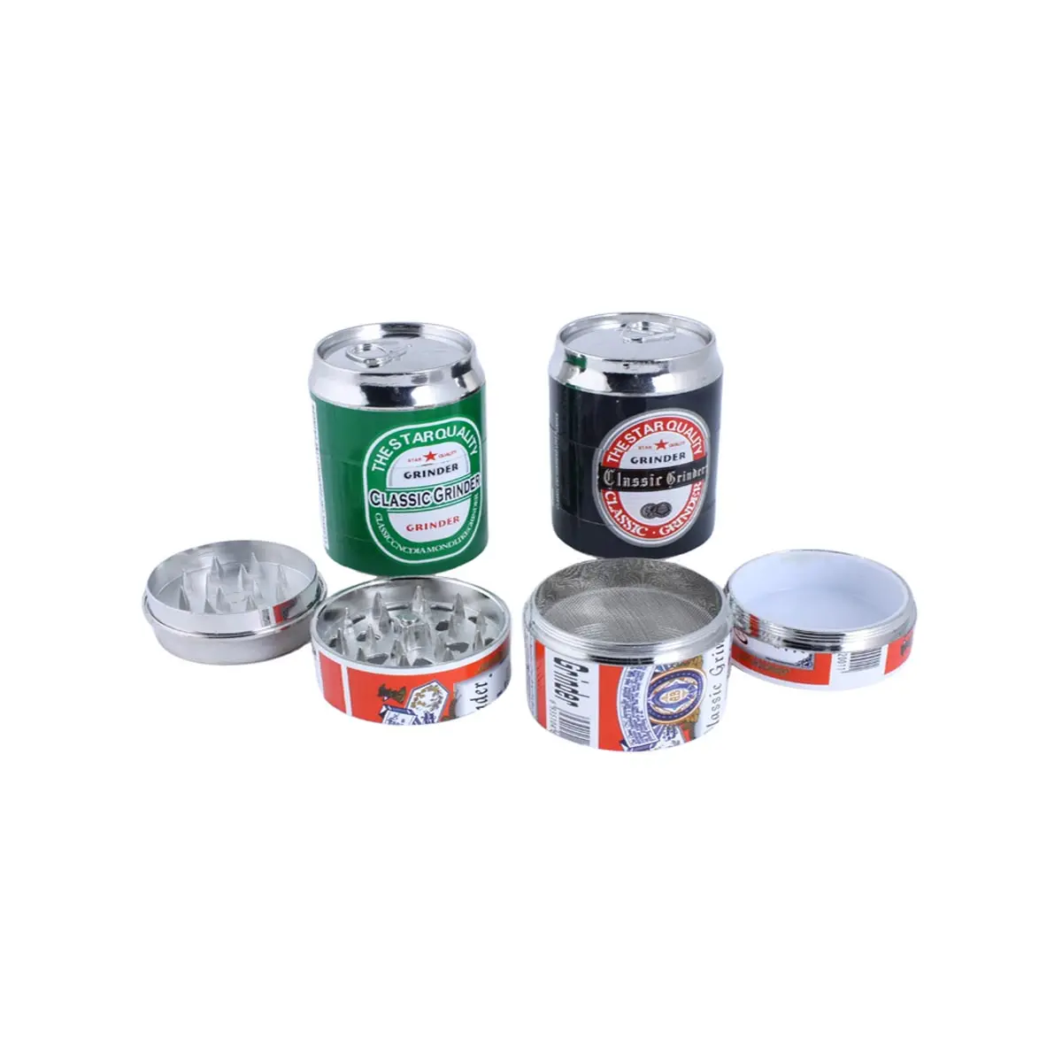 Siebgrinder Bierdose