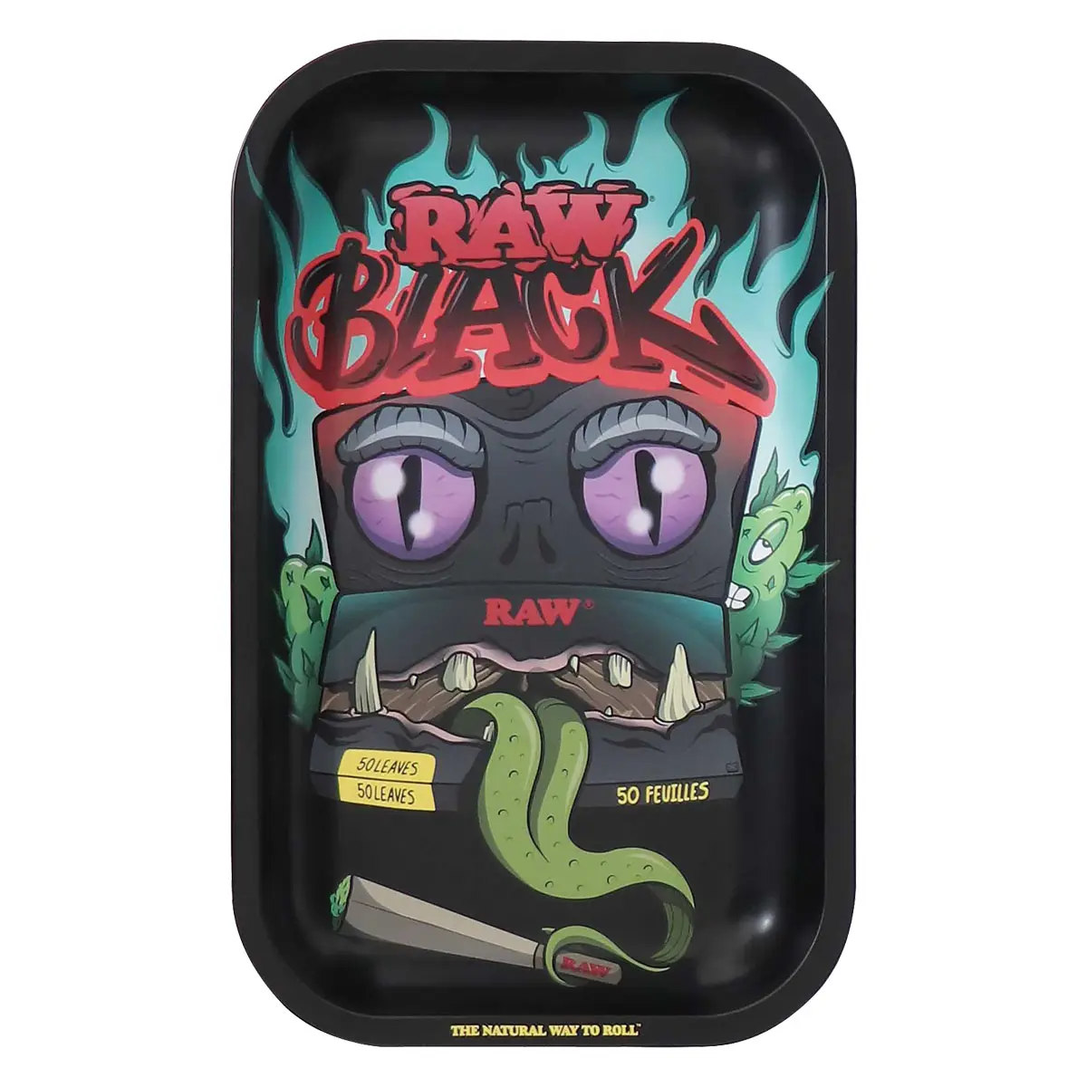 RAW Rolling Tray Small - Monster