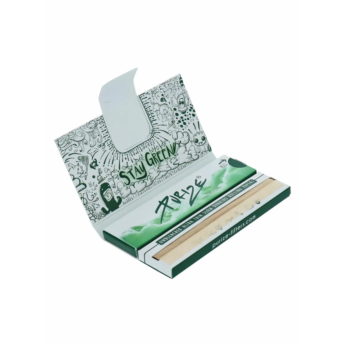 Purize King Size Papers + 16 Aktivkohlefilter