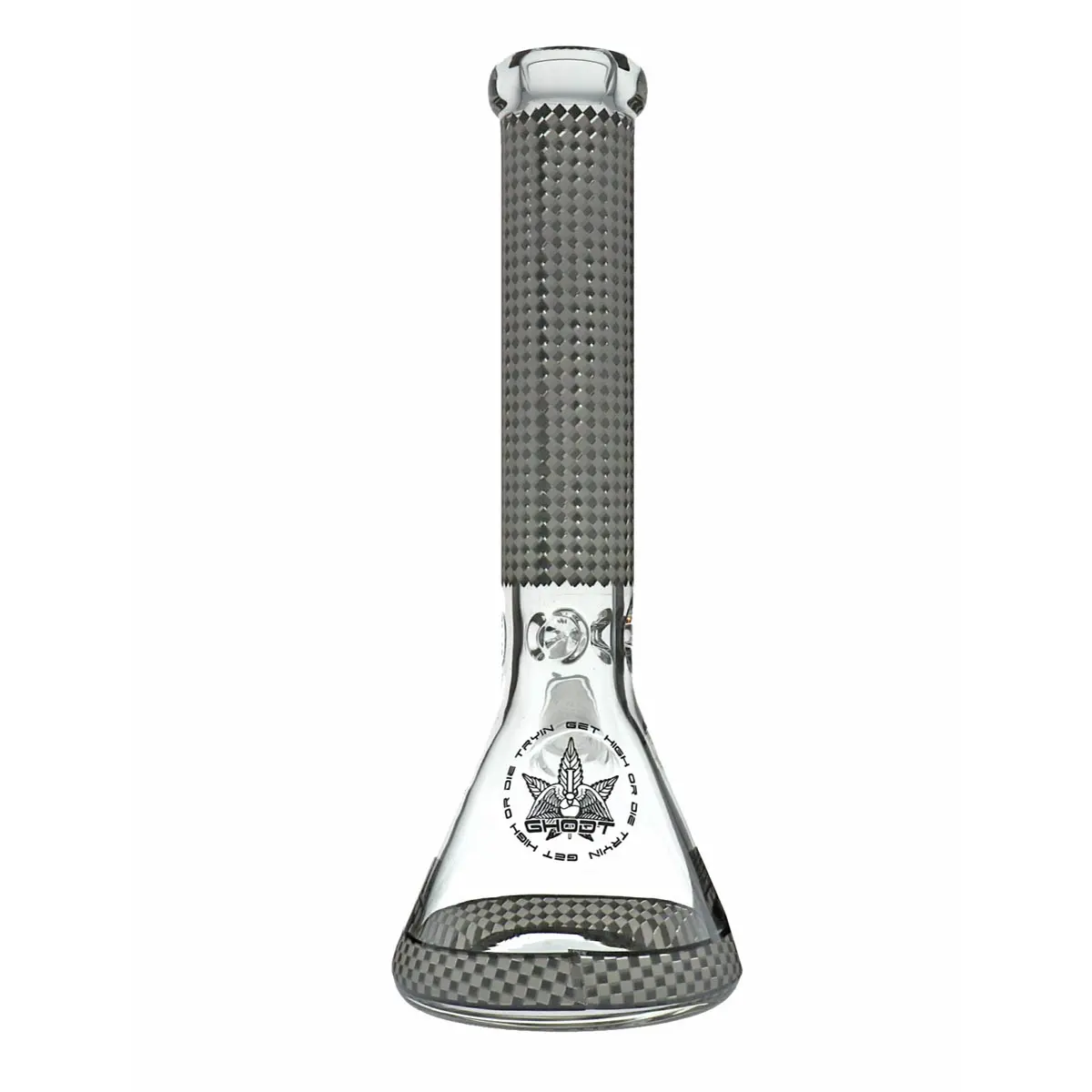 GHODT Bong 'Glowing Beaker' 35cm
