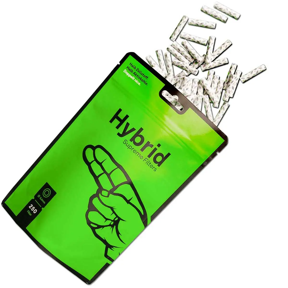 Hybrid Supreme Filter 'Plus Size' - 6,4mm - 44 Stück