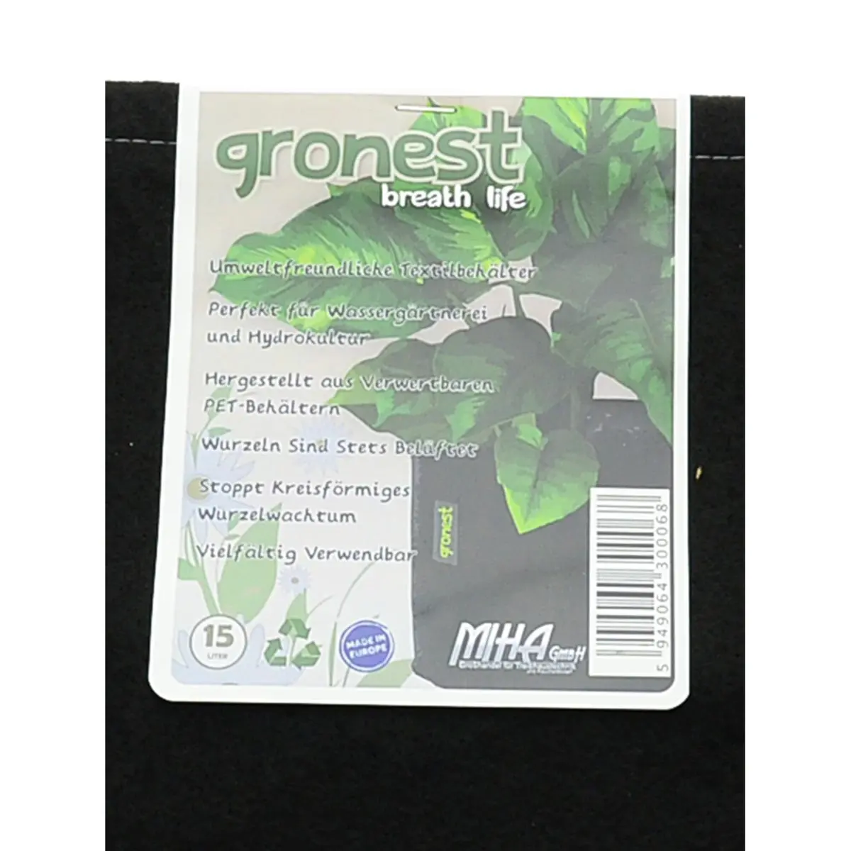 Gronest-Grow Bag, 15 Liter