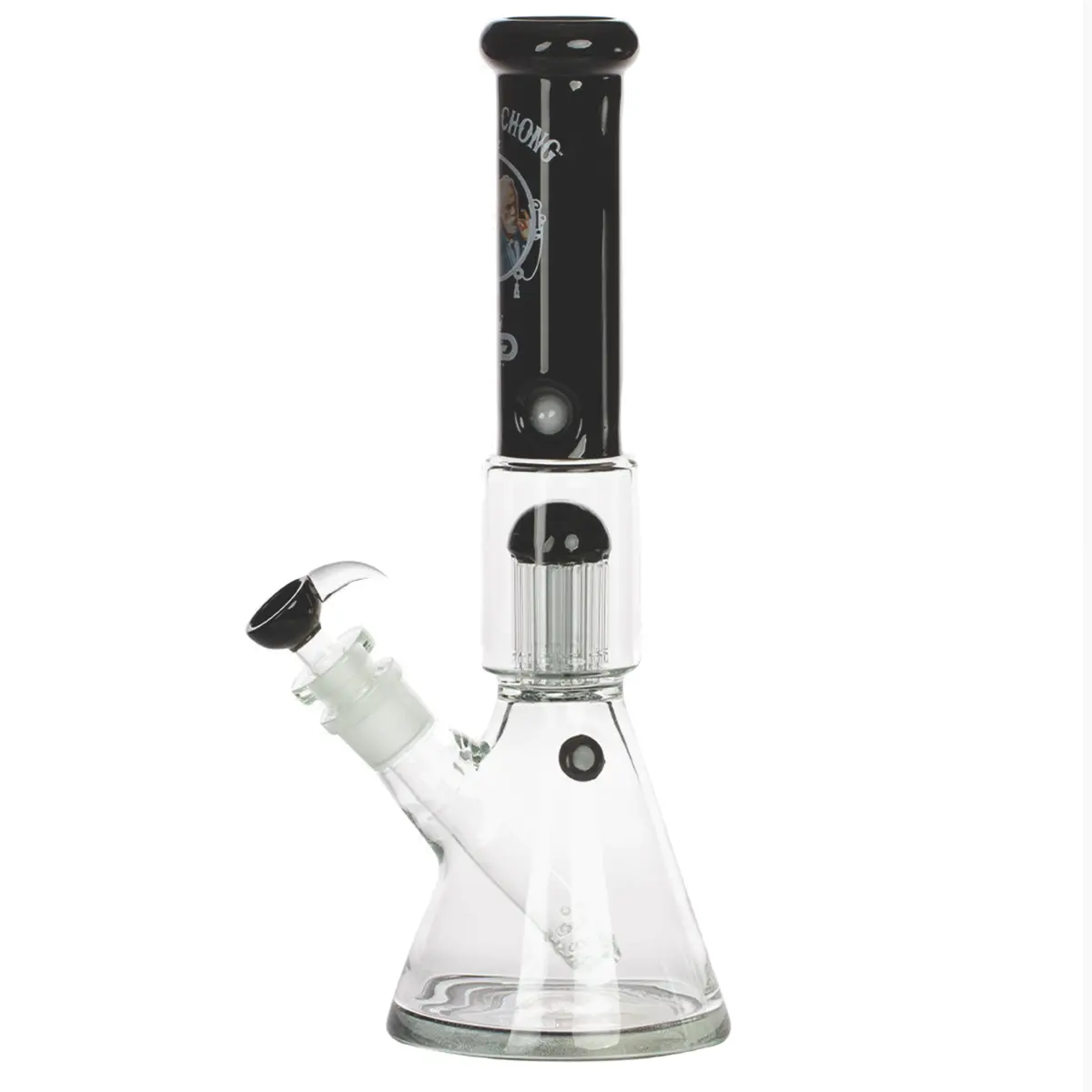 Grace Glass Cheech & Chong 10-Arm-Perc schwarz