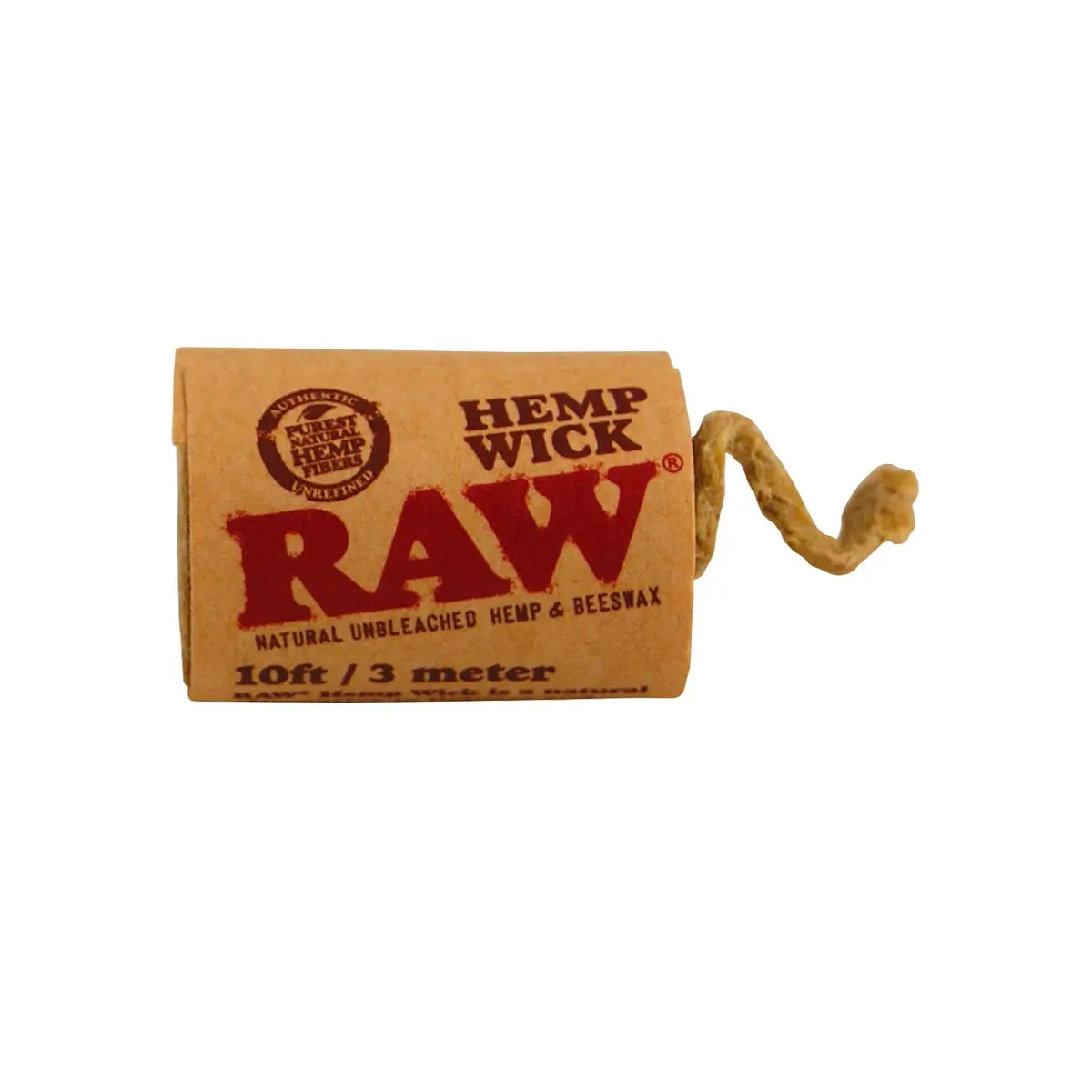 RAW Hemp Wick 3m