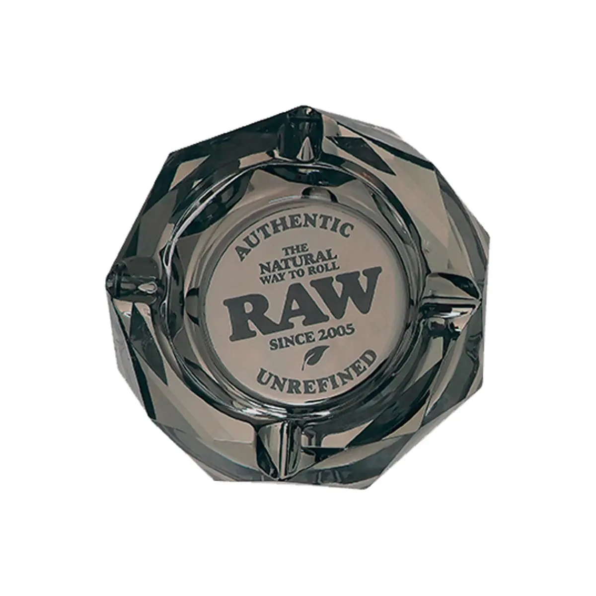 RAW Tischaschenbecher aus Glas 'Darkside'