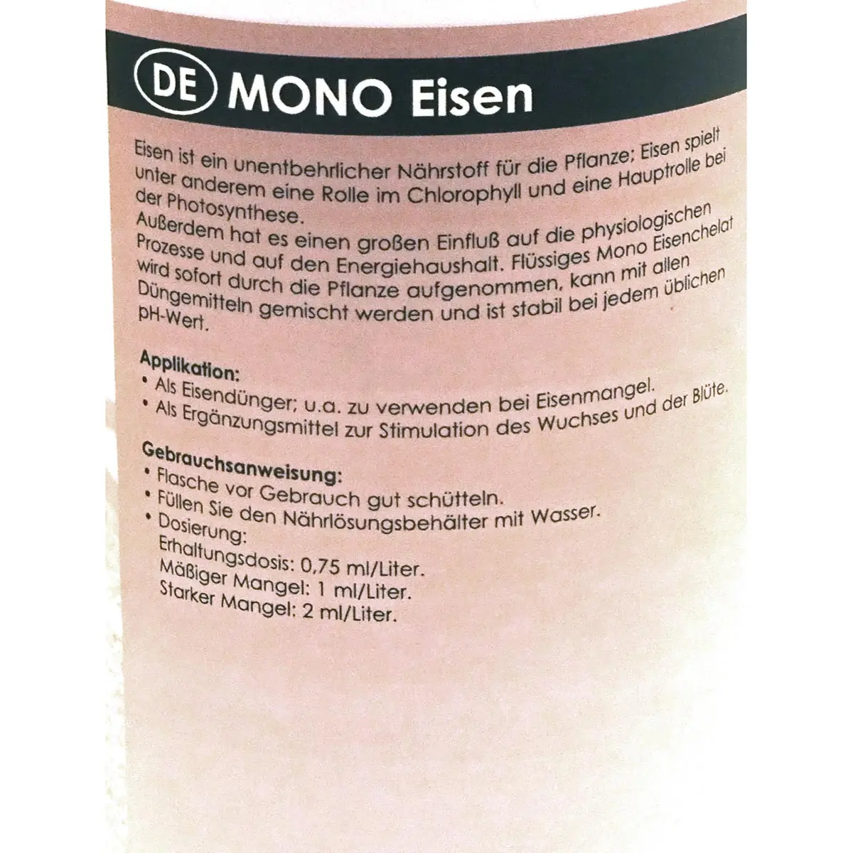 Canna Mono - Eisen (Fe), 1 Liter