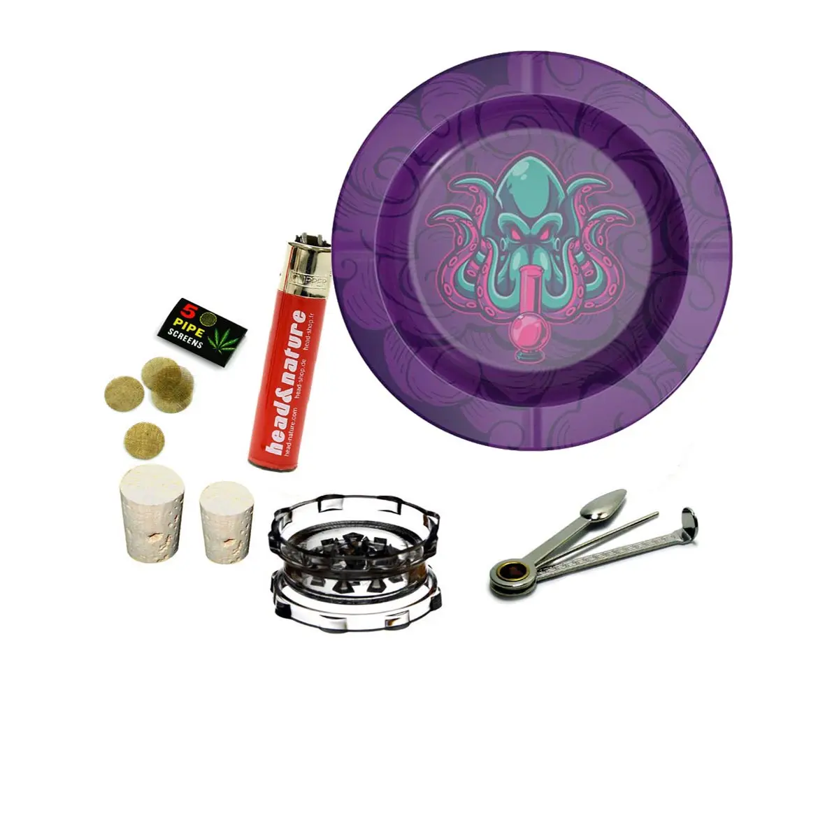 Bong Zubehör Set "Kickstarter"