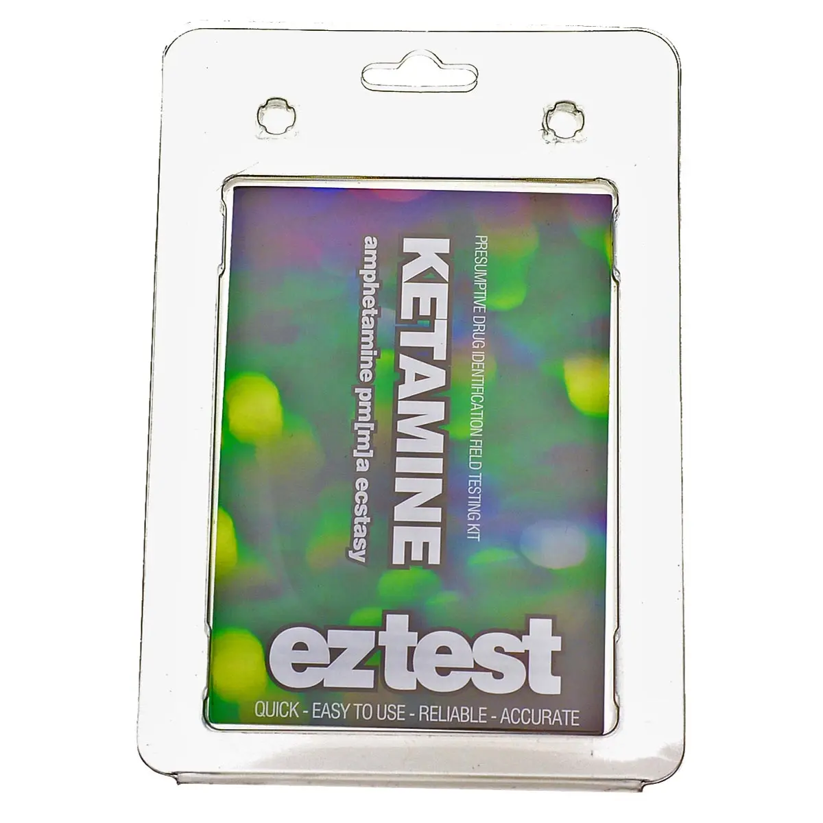 eztest Tube für Ketamin, PMA PMMA, Amphetamin, Ecstasy