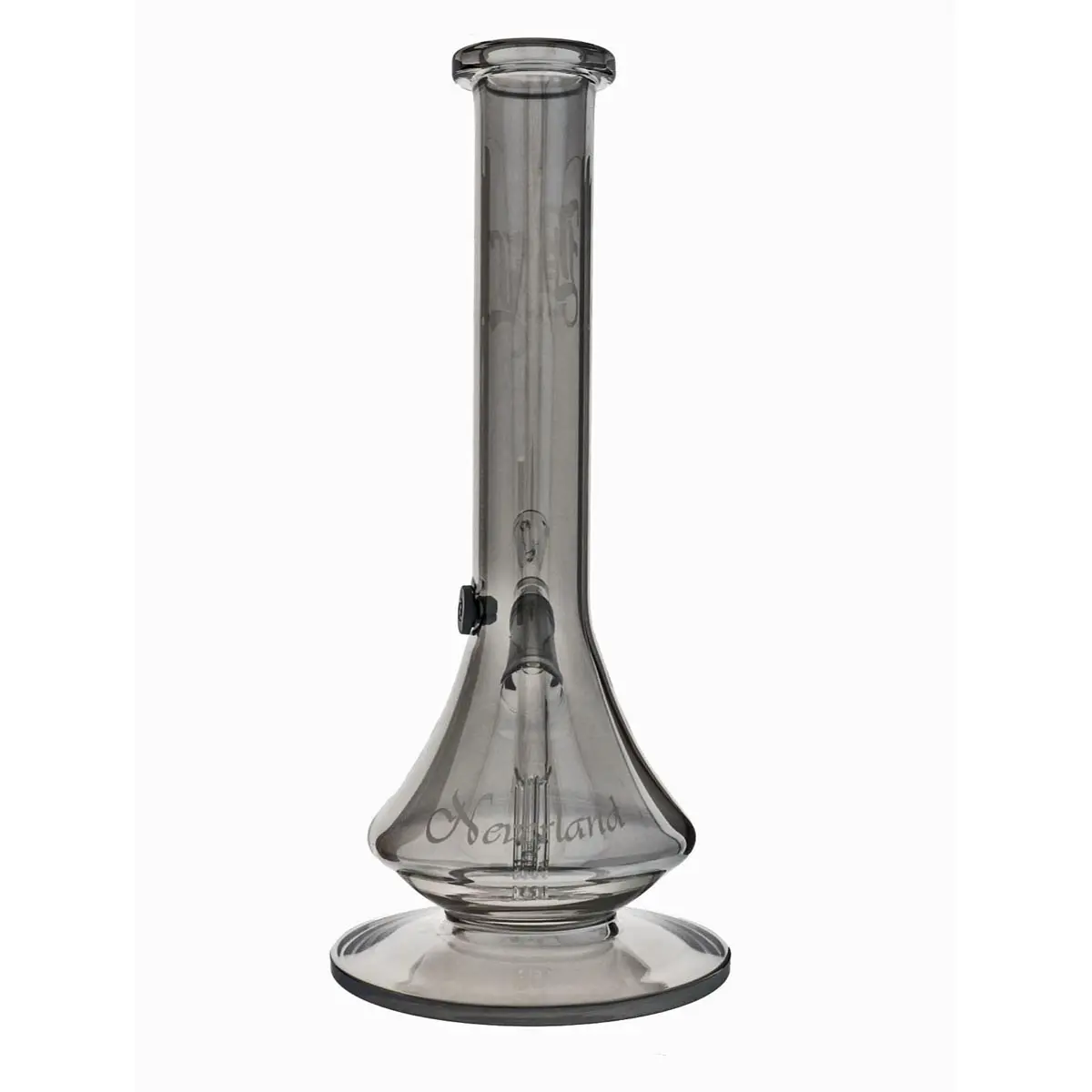 BL Neverland Bong mit Regenbogeneffekt Metallic - schwarz
