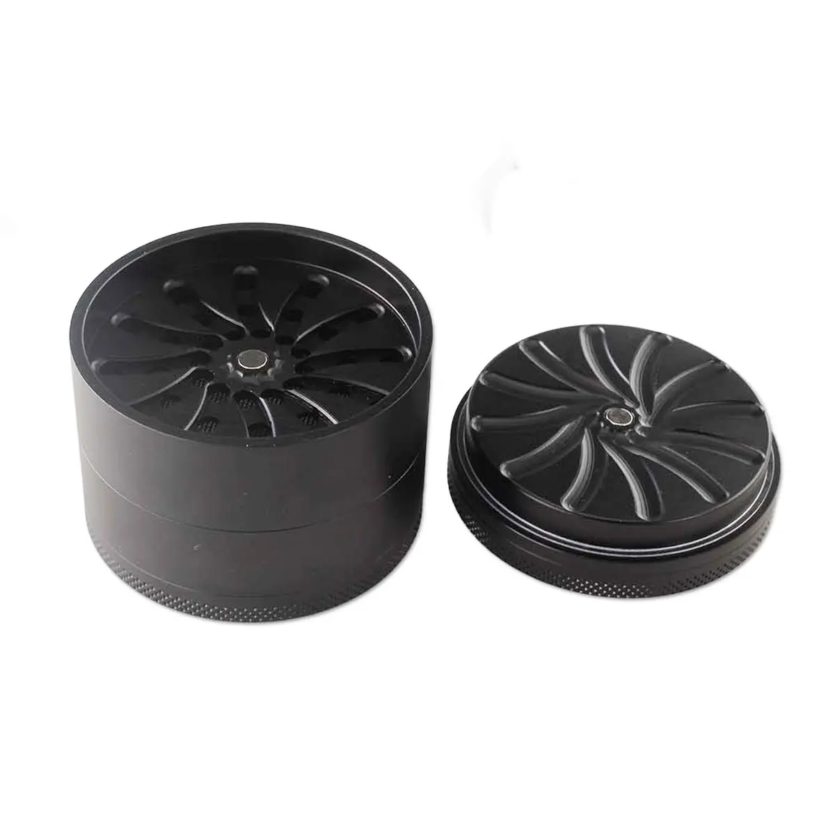 Black Leaf zahnloser Grinder 'Masher' - 53mm