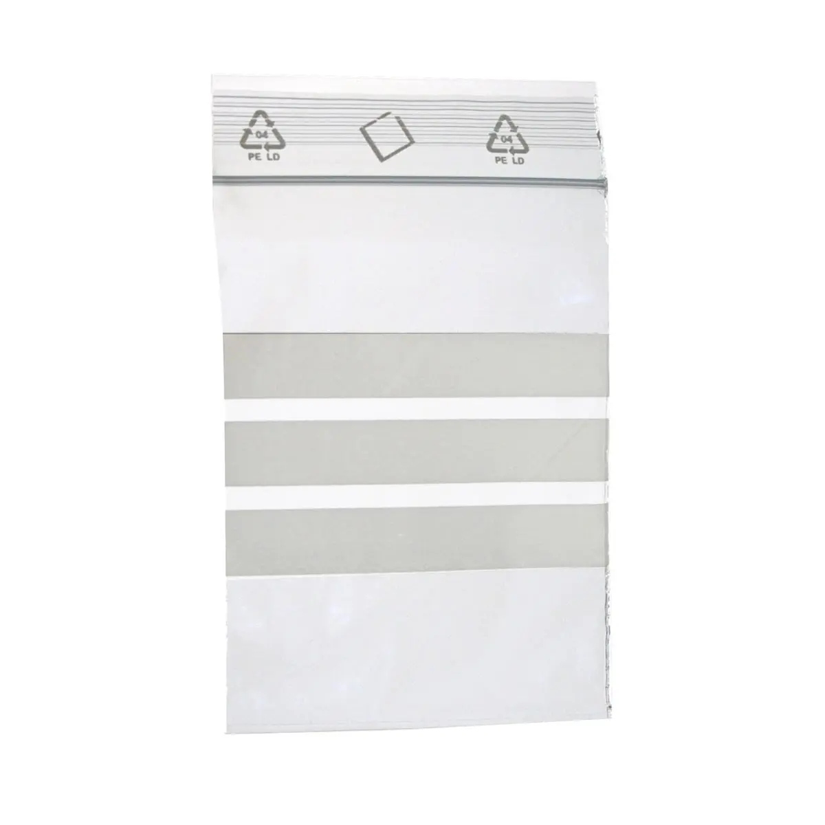 Druckverschlussbeutel Stempelfeld 50µ 