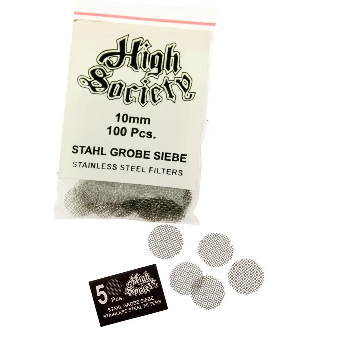 High Society Stahlsiebe