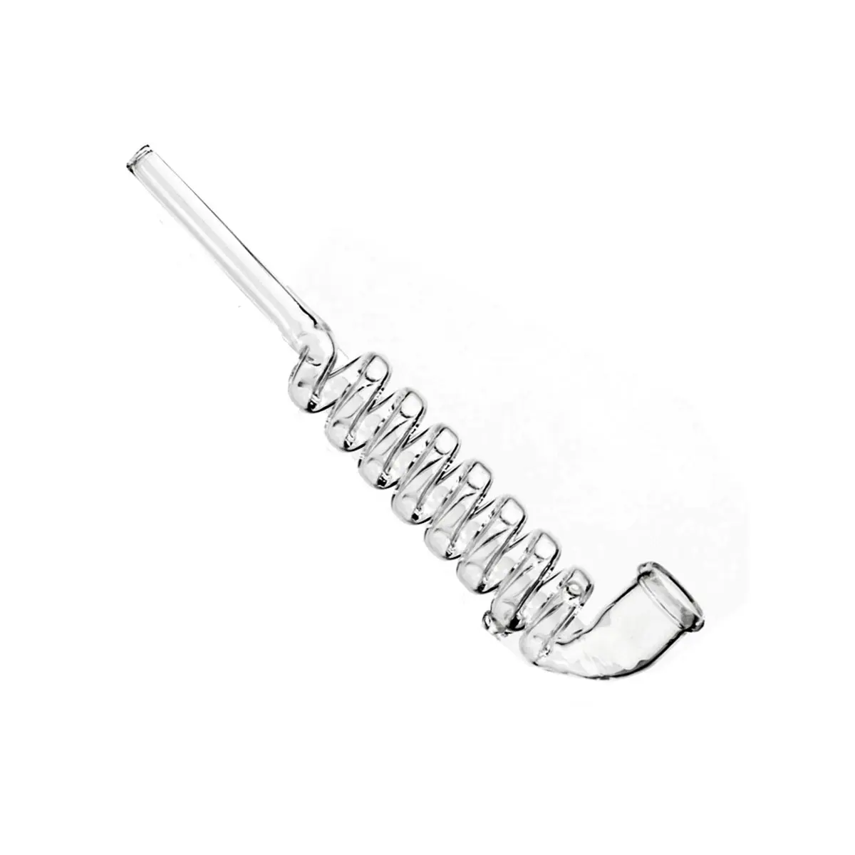 Glaspfeife 'Spiral' 17cm