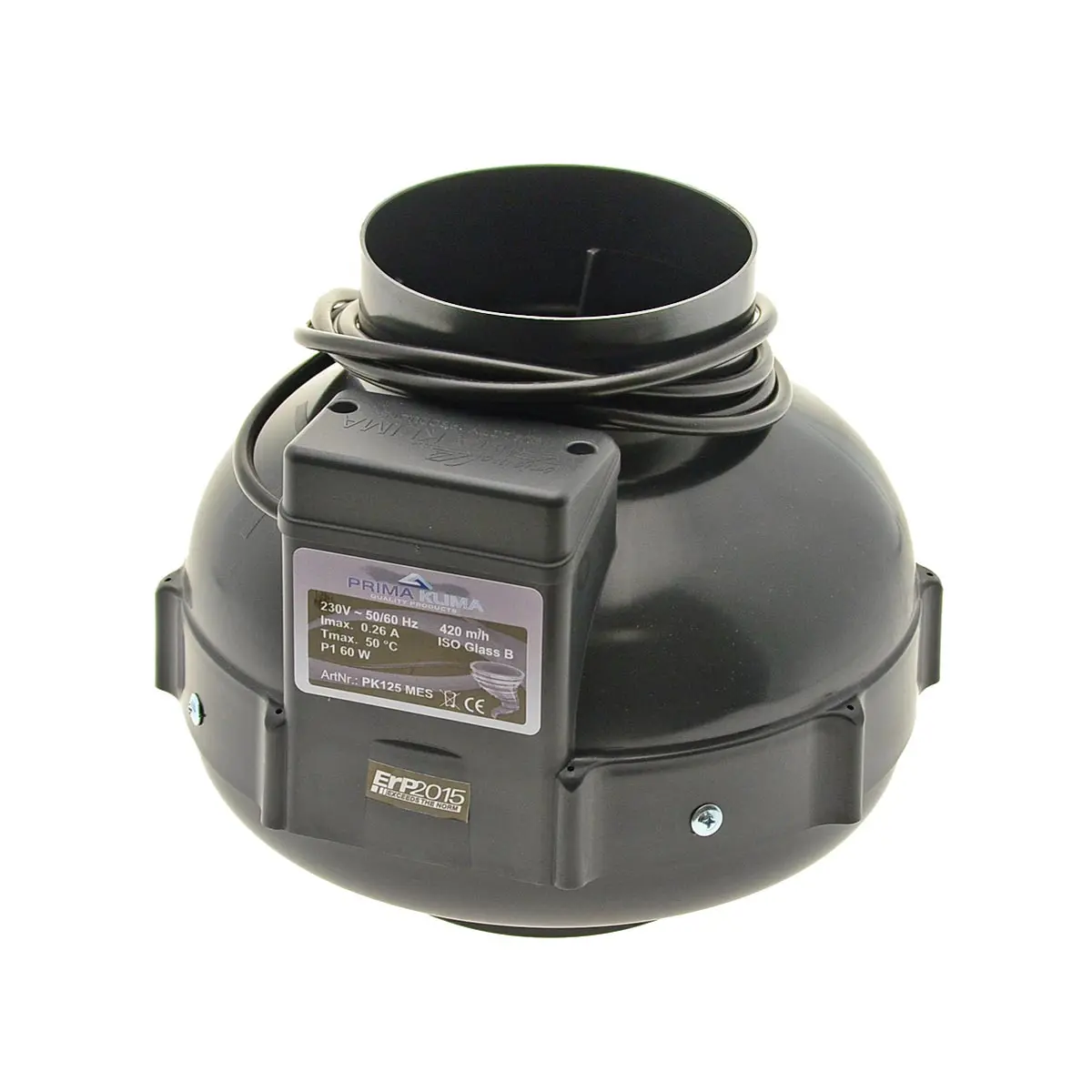 Primaklima Ventilator 125mm - 420 m³/h