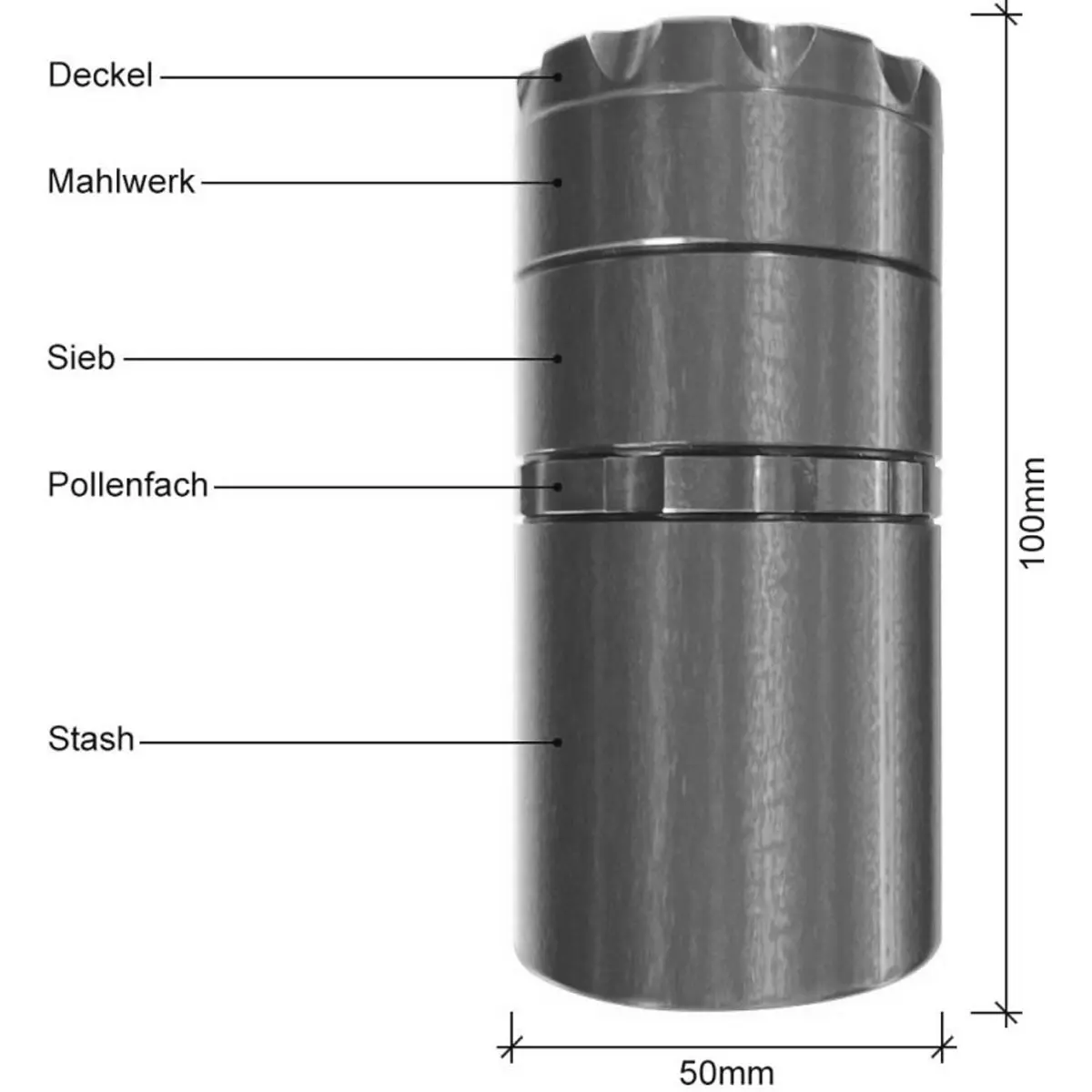 GHODT Grinder 'Stash'