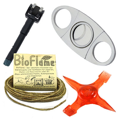 Grinder Tool, Hemp Wick und Clipper Einsatz