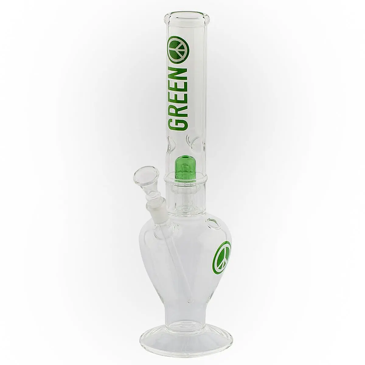 Greenline 'Peace' Bong mit Domeperc 35 cm