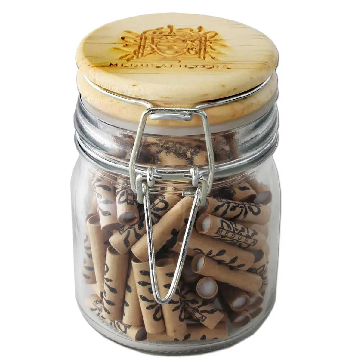 Medusa Filters Aktivkohlefilter 6mm 100 Stück im Glas - Organic