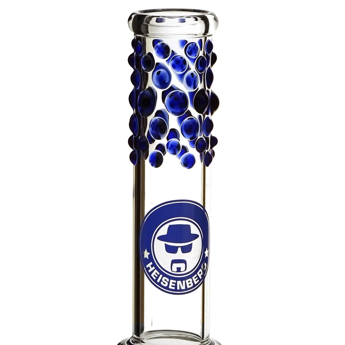Heisenberg 'Beaker Bubble' 12-Arm Perc 18,8 - blau