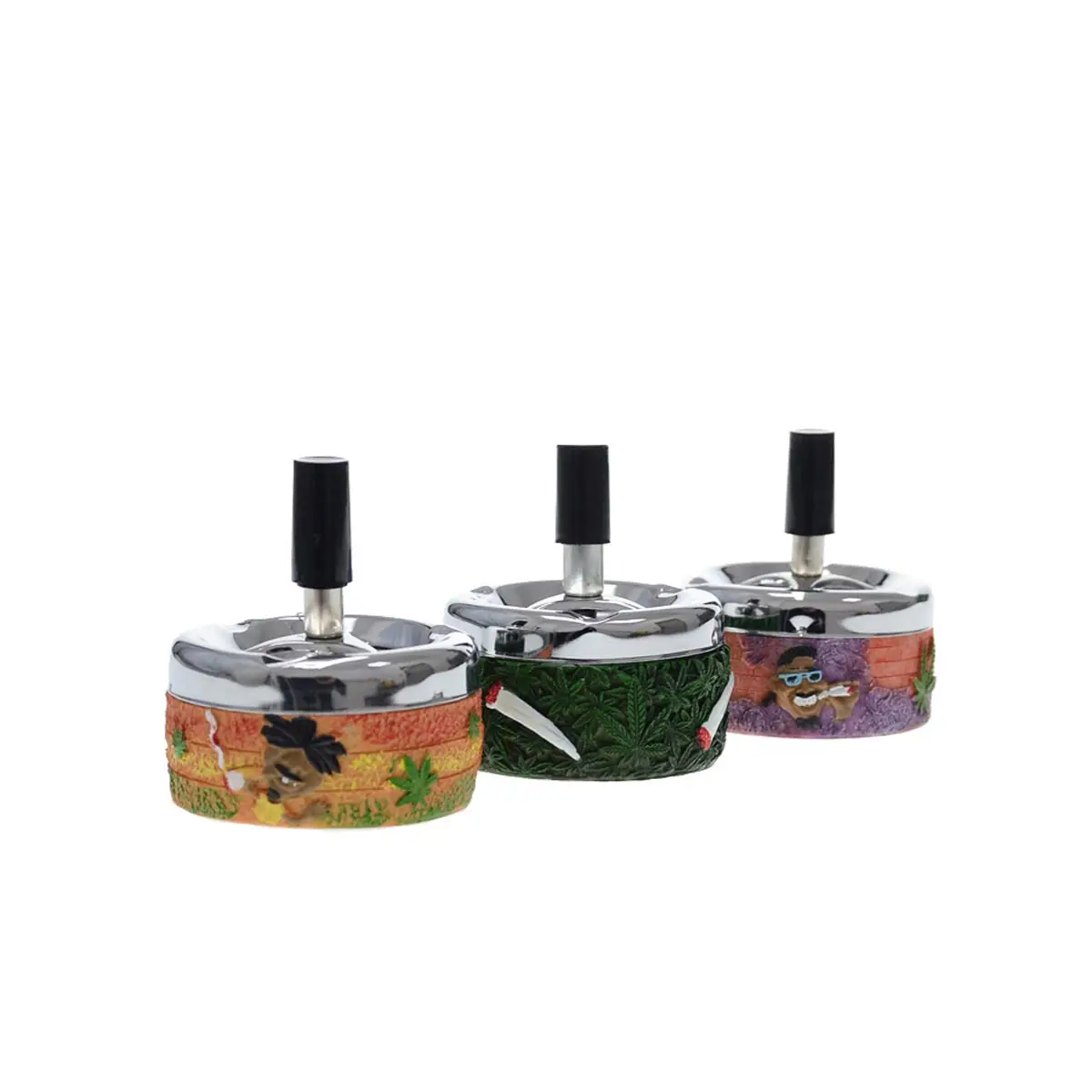 Drehaschenbecher Hanf